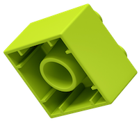 green logo brick